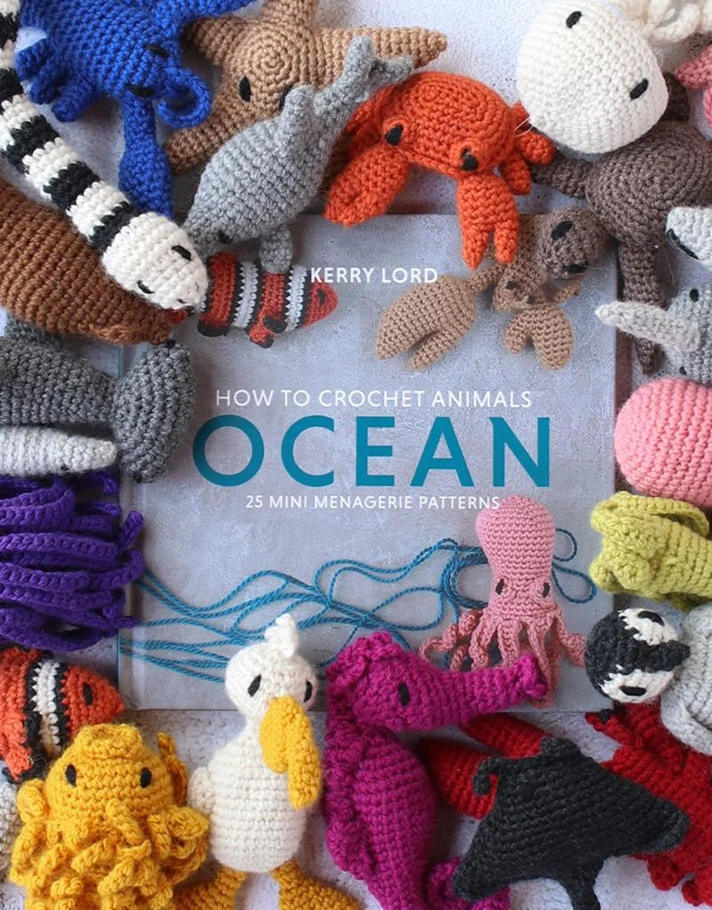 Toft How To Crochet OCEAN Mini Menagerie Book