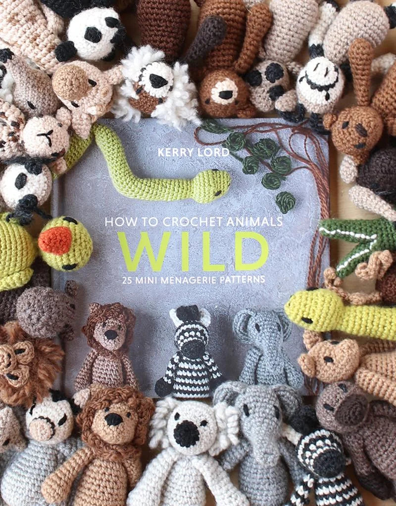 Toft How To Crochet WILD Mini Menagerie Book
